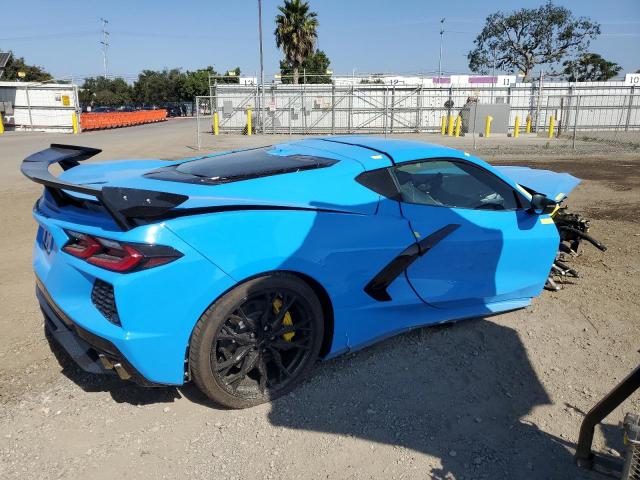 1G1YB2D48P5137120 - 2023 CHEVROLET CORVETTE STINGRAY 2LT BLUE photo 3