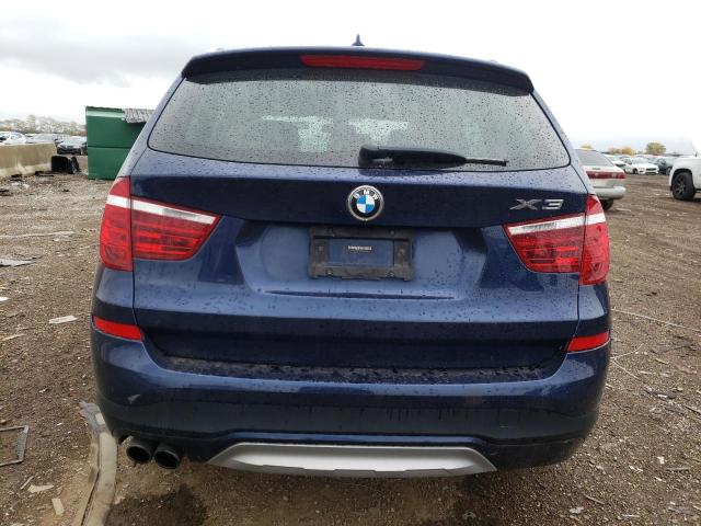 5UXWX9C59F0D62419 - 2015 BMW X3 XDRIVE28I BLUE photo 6