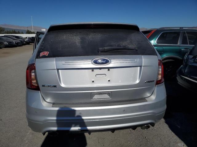 2FMDK3AK0DBB98835 - 2013 FORD EDGE SPORT SILVER photo 6