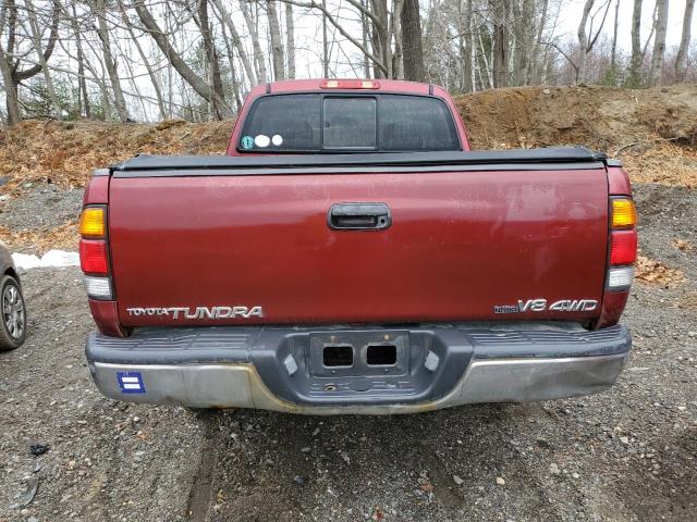 5TBBT44152S304461 - 2002 TOYOTA TUNDRA ACCESS CAB 红色 照片 6