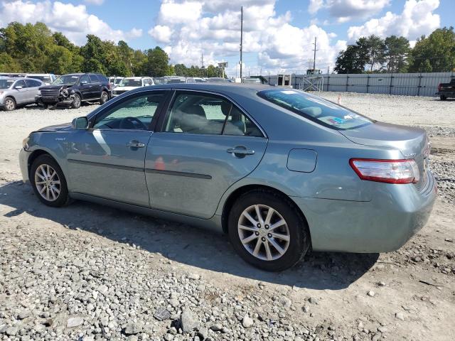 4T1BB3EK1BU130746 - 2011 TOYOTA CAMRY HYBRID TURQUOISE photo 2