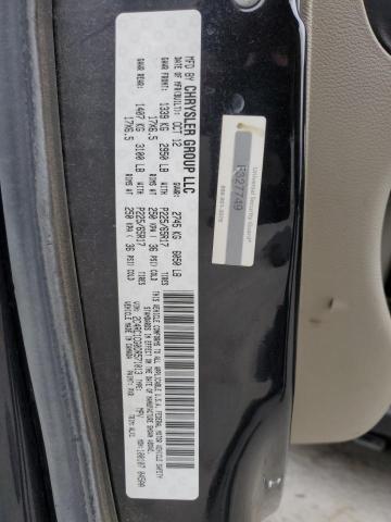 2C4RC1CG0DR571013 - 2013 CHRYSLER TOWN & COU TOURING L BLACK photo 14