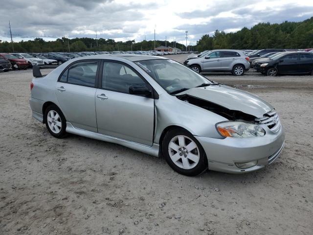 2T1BR32E33C147660 - 2003 TOYOTA COROLLA CE SILVER photo 4