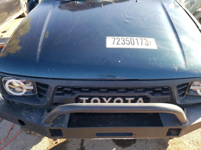 4TAVN73K7SZ073714 - 1995 TOYOTA TACOMA XTRACAB SR5 GREEN photo 11