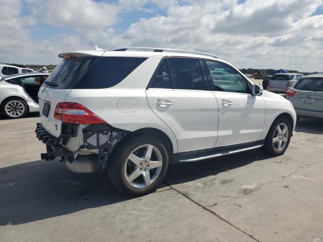 4JGDA5JB0FA603606 - 2015 MERCEDES-BENZ ML 350 WHITE photo 3