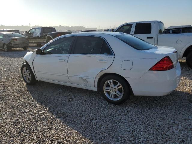 1HGCM56807A212964 - 2007 HONDA ACCORD EX WHITE photo 2