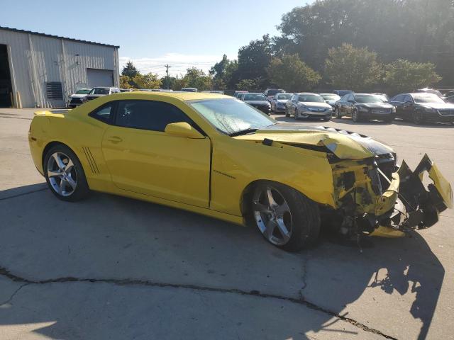 2G1FK1EJ7F9249480 - 2015 CHEVROLET CAMARO 2SS YELLOW photo 4