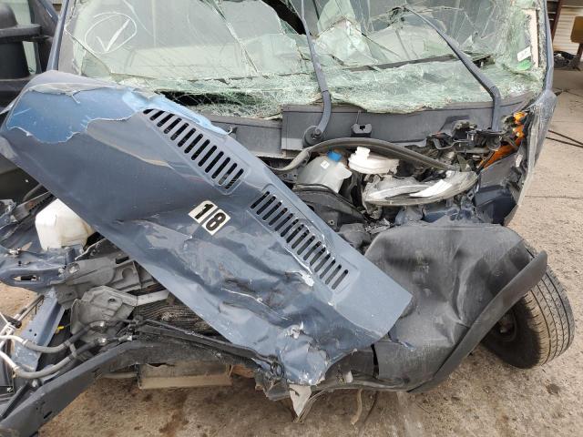 3C6URVJG7LE136967 - 2020 RAM PROMASTER 3500 HIGH Көк фото 12