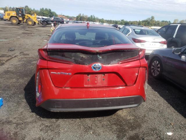 JTDKARFP6L3138045 - 2020 TOYOTA PRIUS PRIM LE RED photo 6