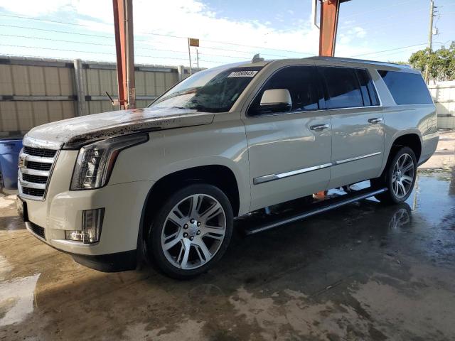 1GYS4TKJ3FR644854 - 2015 CADILLAC ESCALADE ESV PREMIUM WHITE photo 1