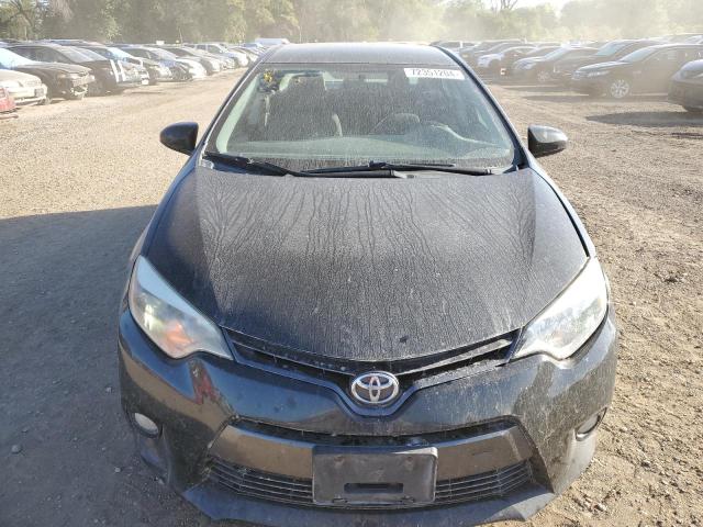 5YFBURHE2GP405844 - 2016 TOYOTA COROLLA L BLACK photo 5