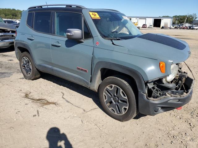 ZACCJBCT7FPC21402 - 2015 JEEP RENEGADE TRAILHAWK BLUE photo 4