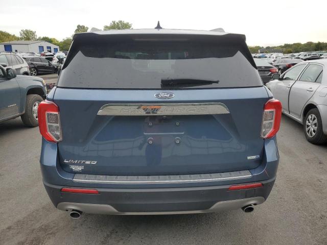 1FMSK8FH0LGA09142 - 2020 FORD EXPLORER LIMITED BLUE photo 6