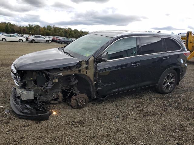 5TDJKRFH2GS503889 - 2016 TOYOTA HIGHLANDER XLE BLACK photo 1