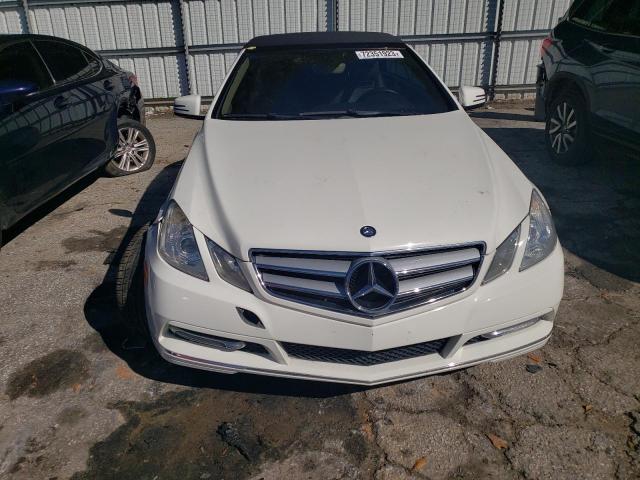 WDDKK5KFXCF158631 - 2012 MERCEDES-BENZ E 350 WHITE photo 5