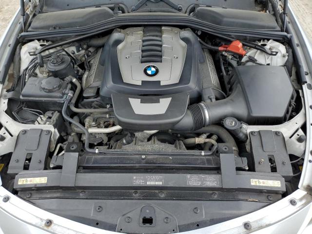WBAEK135X7CN83387 - 2007 BMW 650 I Күміс фото 11