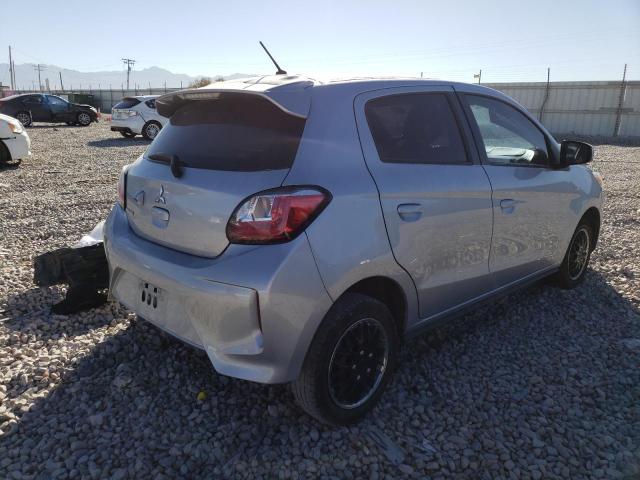 ML32AUHJ0MH013349 - 2021 MITSUBISHI MIRAGE ES SILVER photo 3