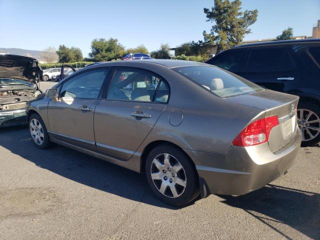 1HGFA155X7L132582 - 2007 HONDA CIVIC LX GRAY photo 2