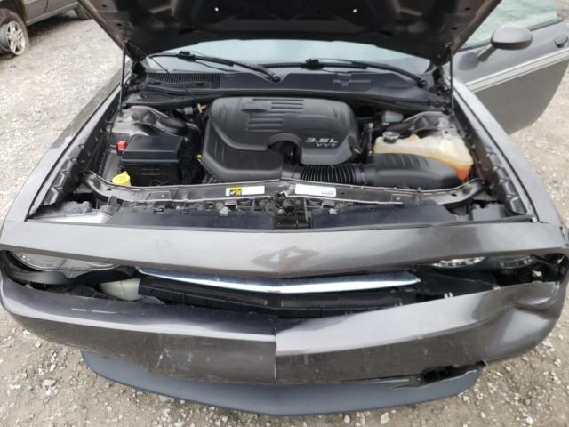 2C3CDYAG1EH247515 - 2014 DODGE CHALLENGER SXT GRAY photo 11