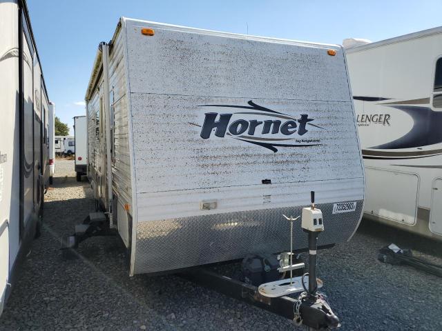 4YDT30B2577204133 - 2007 KEYSTONE HORNET WHITE photo 1