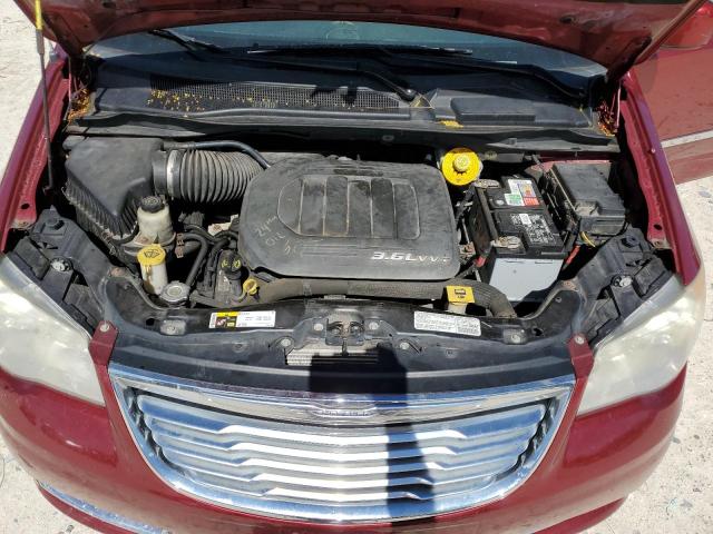 2C4RC1BG9DR742570 - 2013 CHRYSLER TOWN & COU TOURING 红色 照片 12