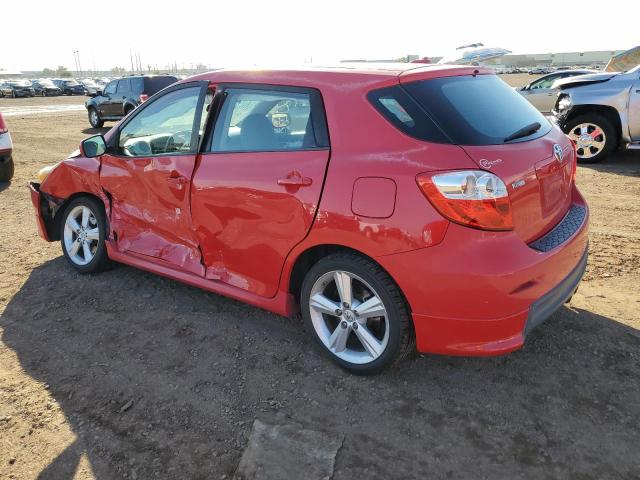 2T1KE40E29C015678 - 2009 TOYOTA COROLLA MA S RED photo 2