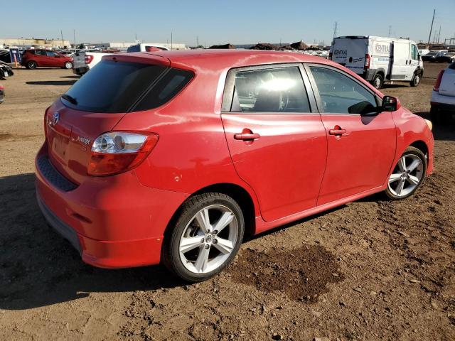 2T1KE40E29C015678 - 2009 TOYOTA COROLLA MA S RED photo 3