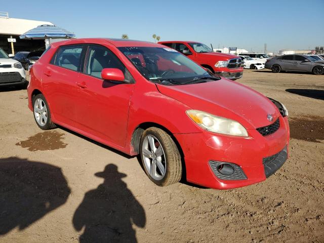 2T1KE40E29C015678 - 2009 TOYOTA COROLLA MA S RED photo 4