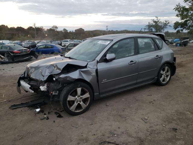 JM1BK343061457788 - 2006 MAZDA 3 HATCHBACK GRAY photo 1