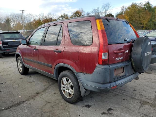 JHLRD78834C014495 - 2004 HONDA CR-V EX RED photo 2