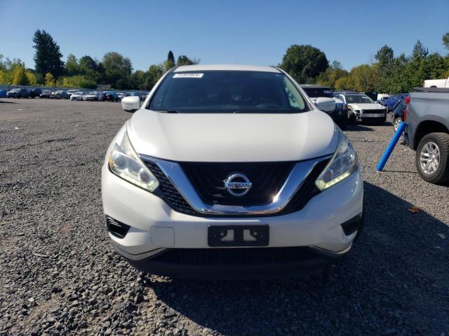 5N1AZ2MG8FN280884 - 2015 NISSAN MURANO S WHITE photo 5