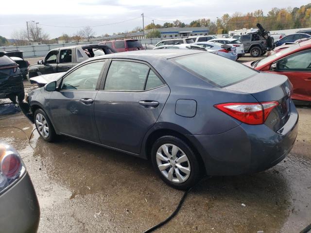 5YFBURHE6EP114518 - 2014 TOYOTA COROLLA L GRAY photo 2