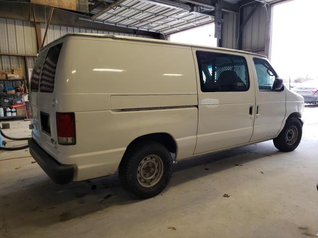 1FTRE14271HA95556 - 2001 FORD ECONOLINE E150 VAN WHITE photo 3