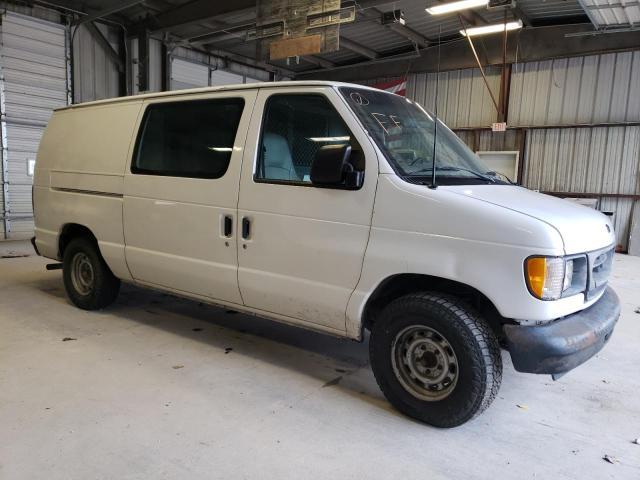 1FTRE14271HA95556 - 2001 FORD ECONOLINE E150 VAN WHITE photo 4