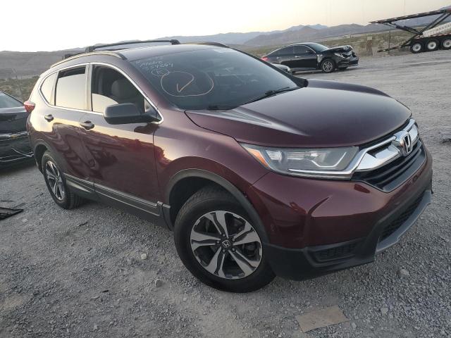 2HKRW6H32KH206904 - 2019 HONDA CR-V LX MAROON photo 4