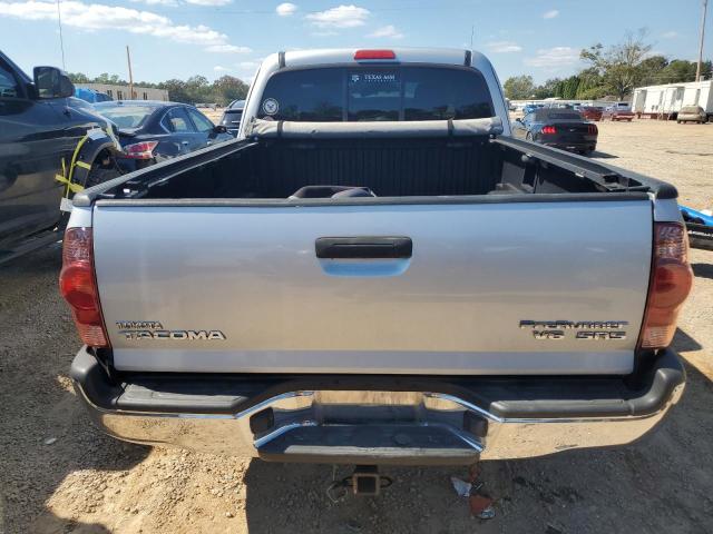 5TETU62N95Z123249 - 2005 TOYOTA TACOMA PRERUNNER ACCESS CAB SILVER photo 6