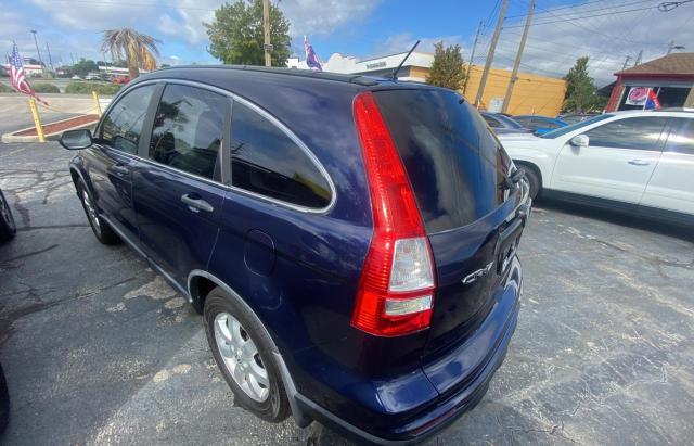 5J6RE3H46BL002459 - 2011 HONDA CR-V SE BLUE photo 3