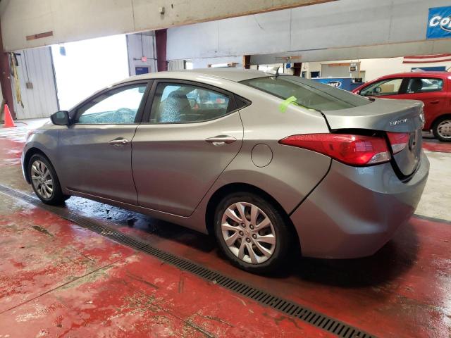 KMHDH4AE6CU433245 - 2012 HYUNDAI ELANTRA GLS SILVER photo 2