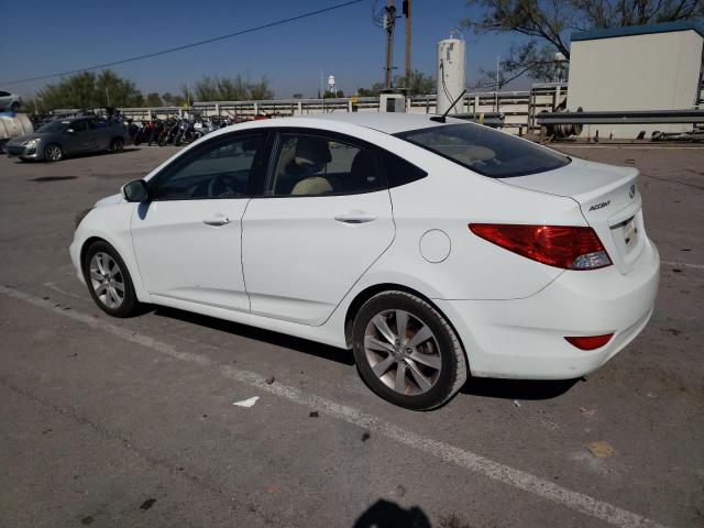 KMHCU4AE5CU056804 - 2012 HYUNDAI ACCENT GLS WHITE photo 2