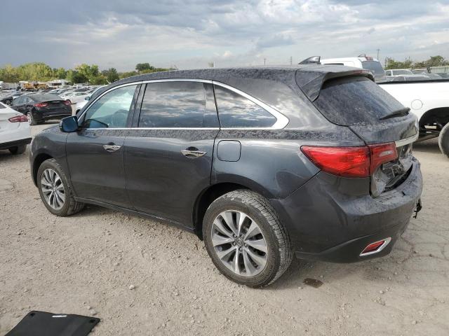 5FRYD4H40FB031554 - 2015 ACURA MDX TECHNOLOGY CHARCOAL photo 2