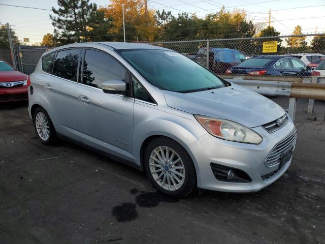 1FADP5CU3DL516808 - 2013 FORD C-MAX PREMIUM SILVER photo 4