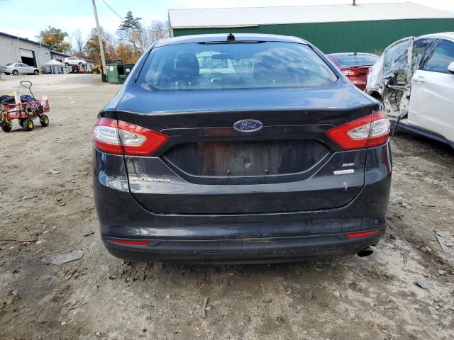 3FA6P0HR1DR354176 - 2013 FORD FUSION SE BLACK photo 6