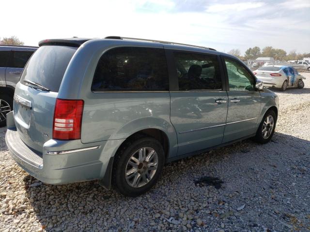 2A8HR64X98R751515 - 2008 CHRYSLER TOWN & COU LIMITED BLUE photo 3