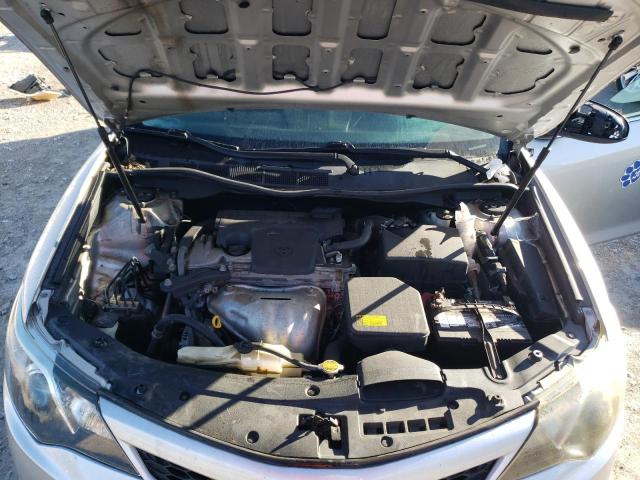 4T1BF1FK3CU090582 - 2012 TOYOTA CAMRY BASE SILVER photo 11