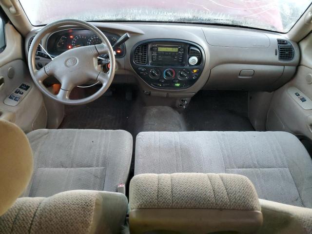 5TBBT44131S128363 - 2001 TOYOTA TUNDRA ACCESS CAB წითელი ფოტო 8