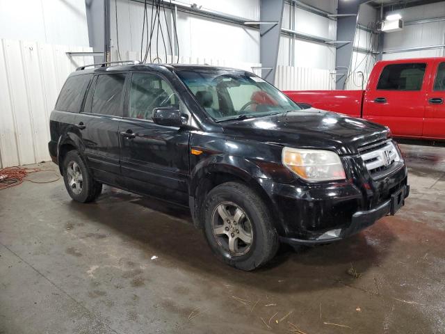 5FNYF18678B050293 - 2008 HONDA PILOT EXL BLACK photo 4