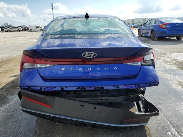 KMHLM4DG4RU663153 - 2024 HYUNDAI ELANTRA SEL BLUE photo 6