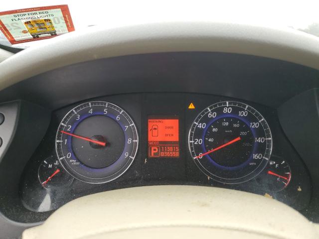 JNKAJ09F58M356018 - 2008 INFINITI EX35 BASE ნაცრისფერი ფოტო 9