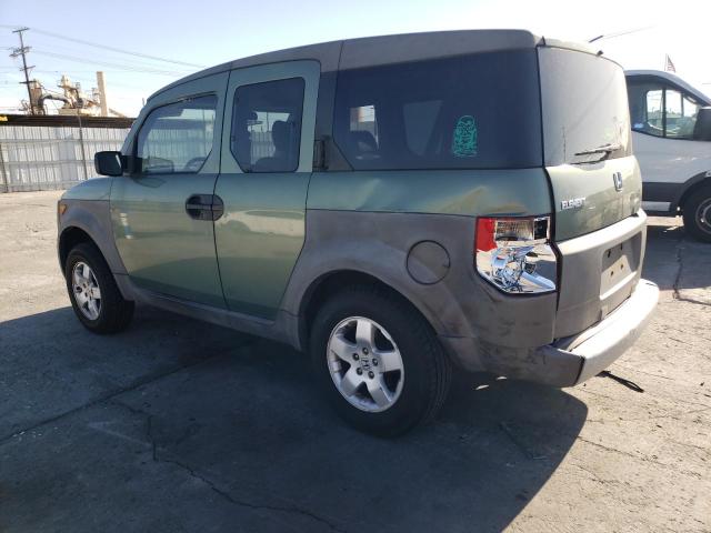 5J6YH186X3L020814 - 2003 HONDA ELEMENT EX GREEN photo 2