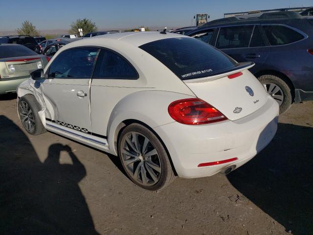 3VWVA7ATXCM605419 - 2012 VOLKSWAGEN BEETLE TURBO WHITE photo 2